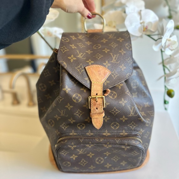 Louis Vuitton Monogram Montsouris GM Backpack 1999 - Picture 1 of 11